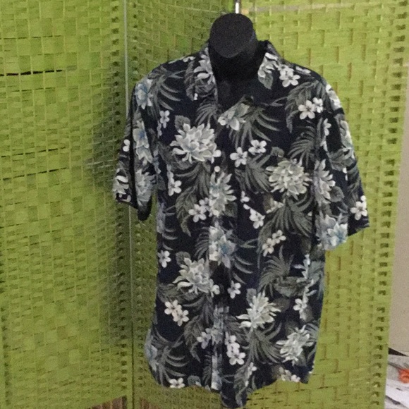 🌴Awesome Vintage Style Coastal Size Xlarge Fun to Wear Unisex Hawaiian Top 🌴 - Picture 1 of 9